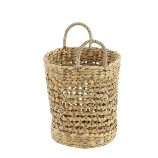 Brown Seagrass Natural Storage Basket Set {6}