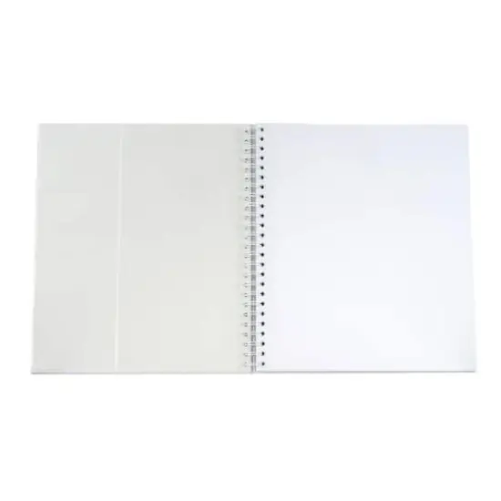 13" x 11.25" Spiral Bound Scrapbook Album by Recollections&trade; White {3}