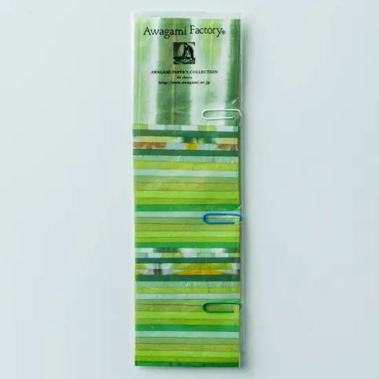 Awagami Washi Collection Green {1}