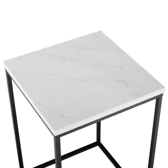 Walker Edison Modern Square Side Table Assorted {8}