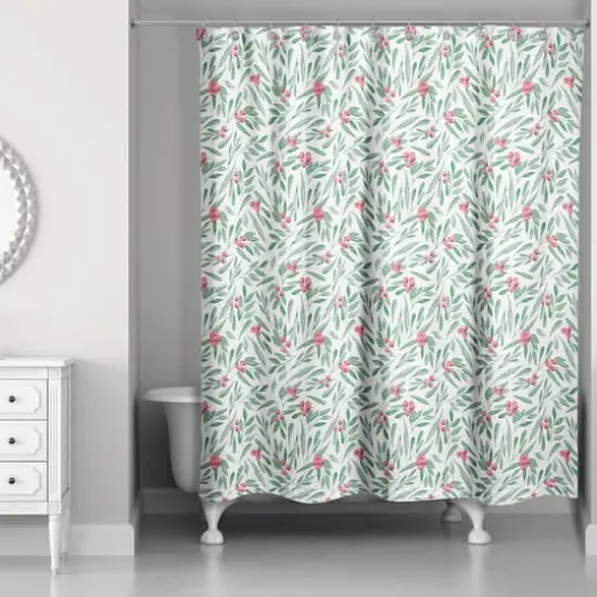 Holly Berries Shower Curtain {1}