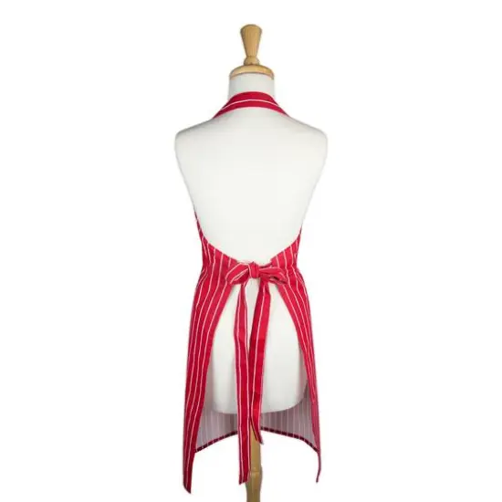 Tango Red Pinstripe Chef Apron {6}