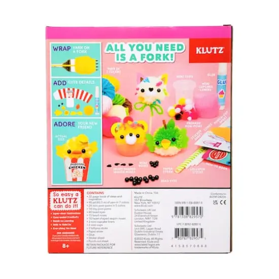 Mini Pom-Pom Food Animals {5}