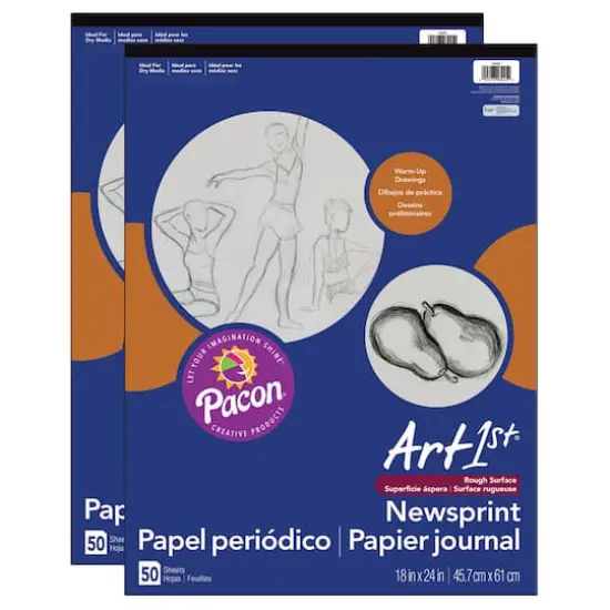 Art1st&reg; Newsprint Pads, 2ct. {1}