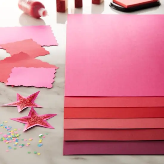 Red Palette 12" x 12" Cardstock Paper by Recollections&trade;, 100 Sheets {3}