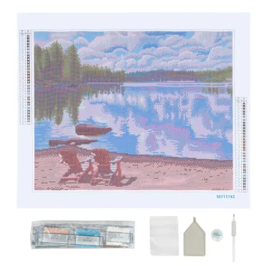 Lakeview Diamond Art Kit by Make Market&reg; {3}