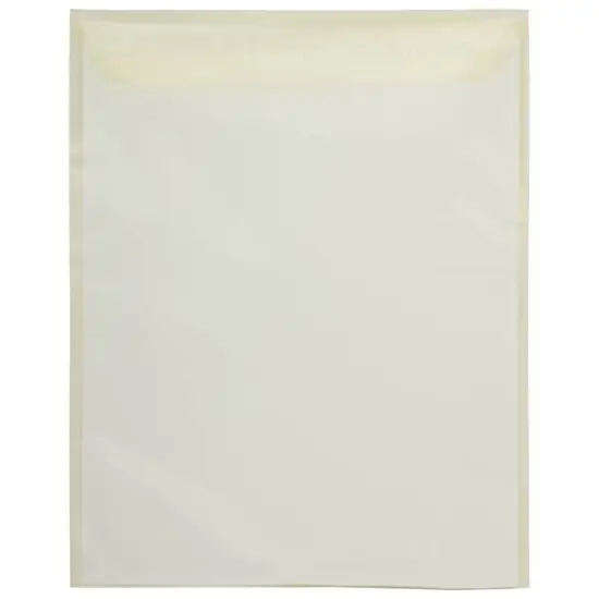 JAM Paper 8.93" x 11.25" Self Adhesive Closure Cello Sleeves, 100ct. Yellow {7}