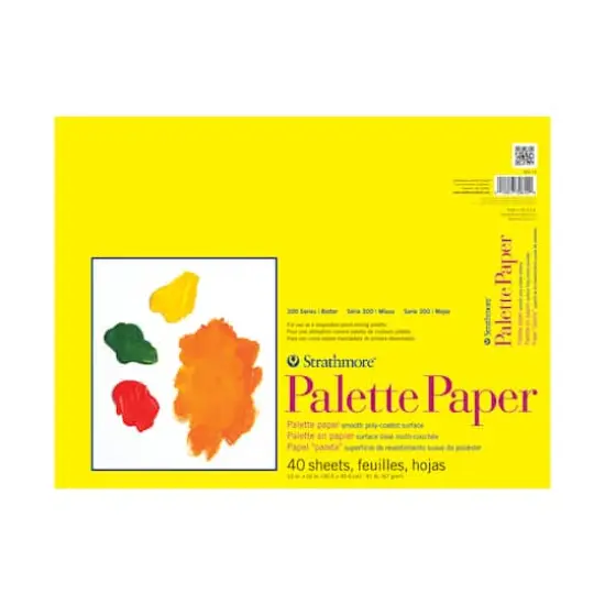 Strathmore&reg; 300 Series Palette Paper Pad White {1}