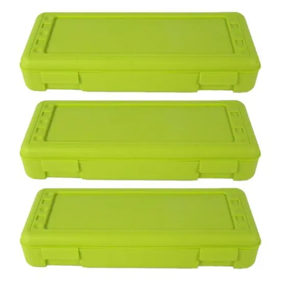 Romanoff&reg; Ruler Boxes, 3ct. Lime Opaque {1}