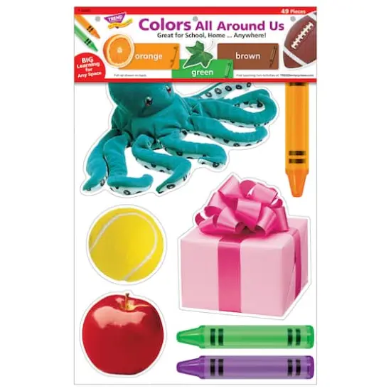 Trend Enterprises® Colors All Around Us Wipe Off Learning Set {1}