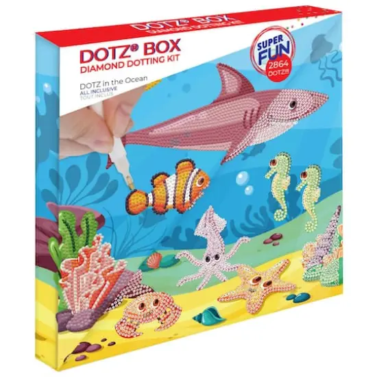 Diamond Dotz&reg; Dotz in the Ocean Diamond Box Painting Kit {4}