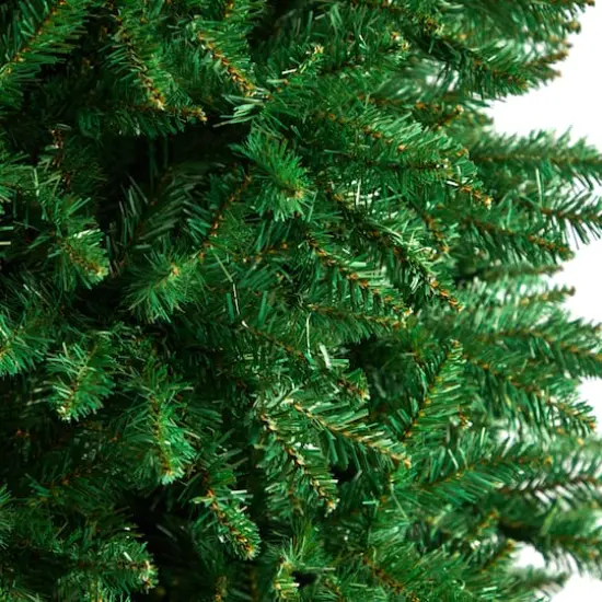 12ft. Unlit Slim Green Mountain Pine Artificial Christmas Tree {4}
