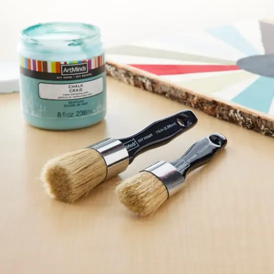 DIY Home Chalk & Wax Brush Set by ArtMinds&reg; {3}