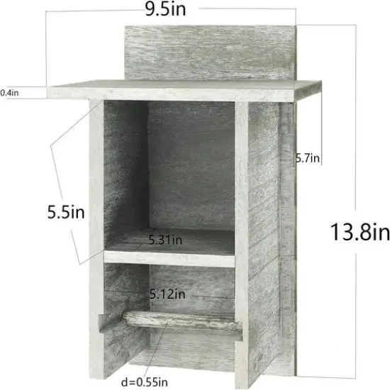 Olive Green Wood Toilet Paper Holder with Storage Shelf {8}