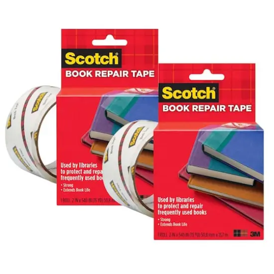 Scotch&reg; Book Tape, 2 Rolls {1}
