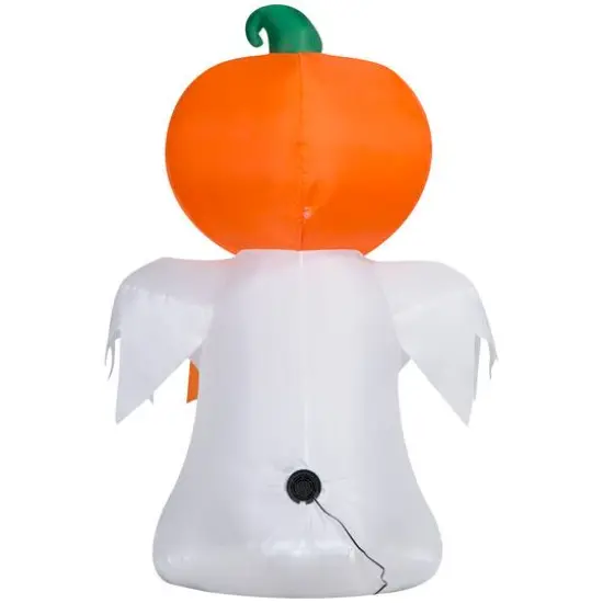3.5ft. Airblown&reg; Halloween Inflatable Jack-O'-Lantern Ghost {4}