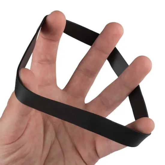 JAM Paper Size 107 Black Rubber Bands, 50ct. {5}