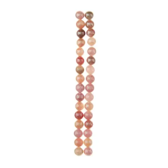 Electroplated Sunstone Round Beads, 8mm by Bead Landing&trade; {4}