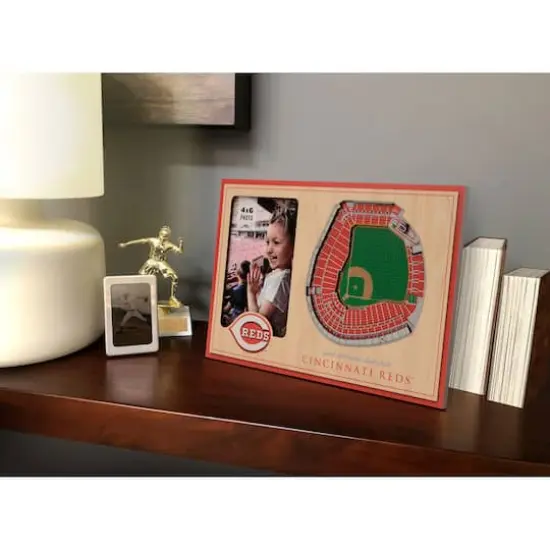 MLB 3D StadiumViews Picture Frame Cincinnati Reds {4}