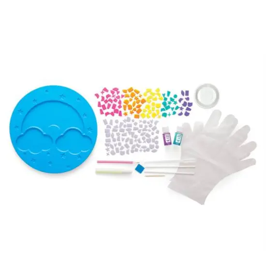 Creativity for Kids&reg; Rainbow Garden Stone {3}