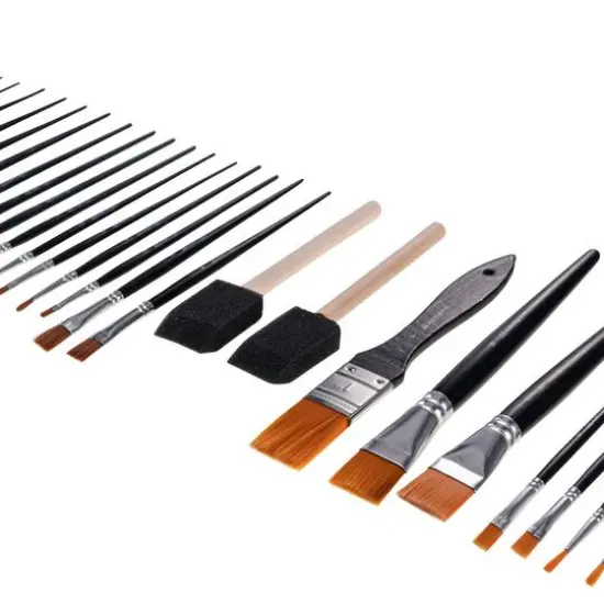 Hello, Artist! 25 Piece Craft Brush Value Pack {15}