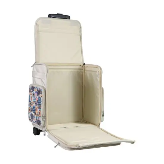 Everything Mary Floral Rolling Scrapbook Storage Tote {6}