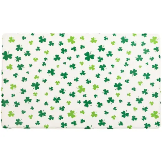 29.5" Shamrocks St. Patrick's Day Kitchen Comfort Mat {1}
