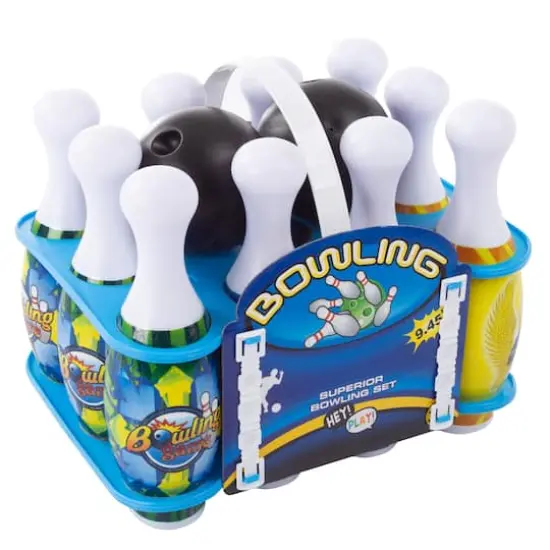 Toy Time Toy Bowling Pin Set {7}