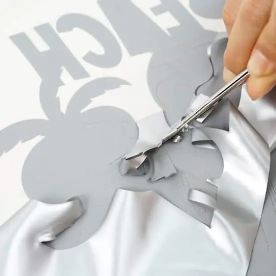 Stretch Heat Transfer Vinyl by Make Market&reg; Silver Medal {5}