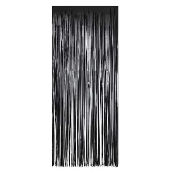 Black Fringe Curtain by Celebrate It&trade; {4}
