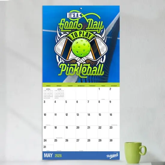 2026 Pickleball is Life Wall Calendar {4}