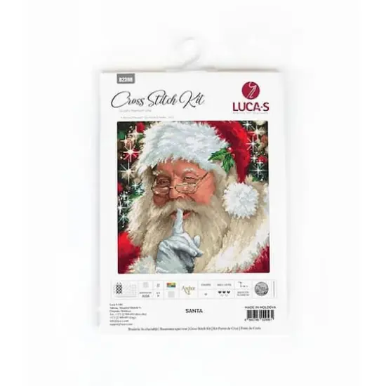 Luca-S Santa Counted Cross Stitch Kit Counted Cross Stitch Kit {3}