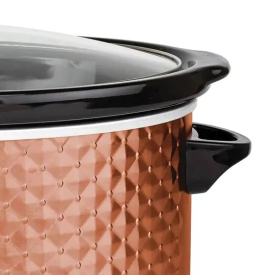 Brentwood Copper 7qt. Quilted-Pattern Slow Cooker {4}