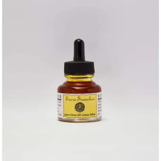 Sennelier Drawing Ink, 30mL Lemon Yellow {1}