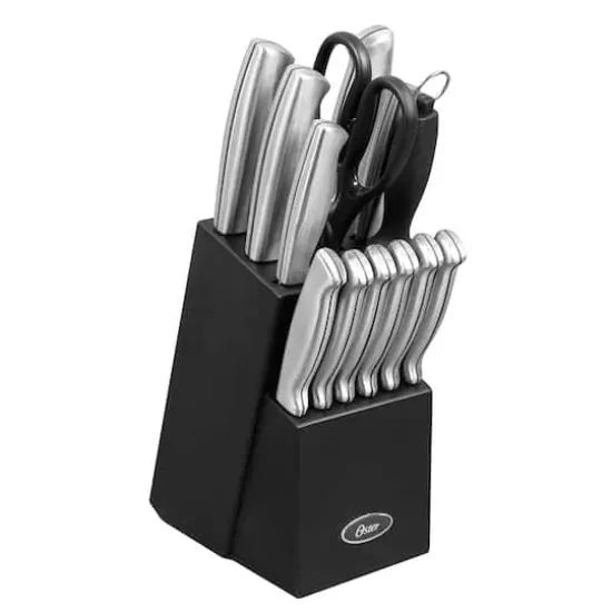 Oster Baldwyn 14-Piece Stainless Steel Cutlery Block Set {11}