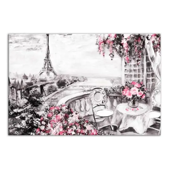 Paris Sketch Canvas Art {1}