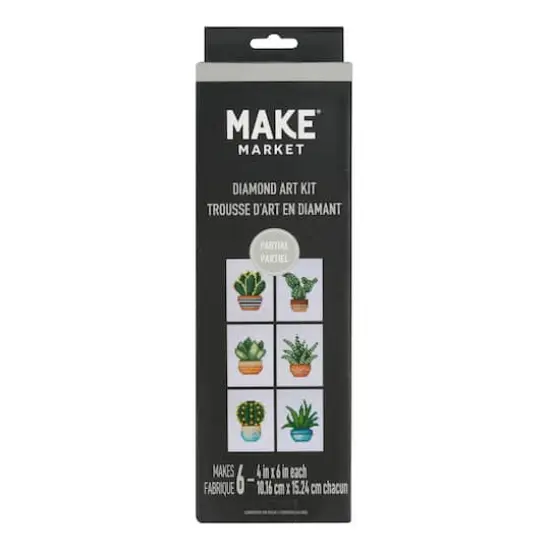 Succulent Diamond Art Kit by Make Market&reg; {7}