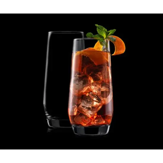 JoyJolt&reg; 18.5oz. Gwen Crystal Highball Drinking Glasses, 8ct. {6}