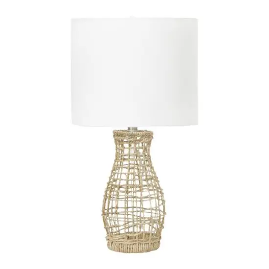 Hello Honey&reg; Rattan Table Lamp {1}