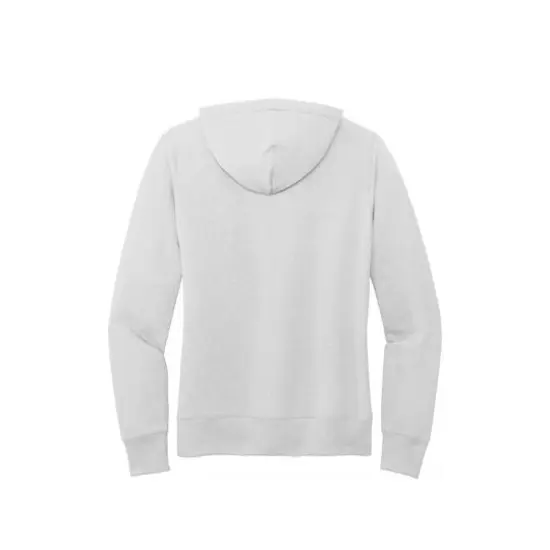 Port & Company&reg; Hooded Pullover Ladies Core Fleece Sweatshirt White {4}