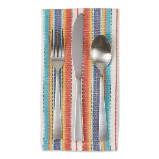 DII&reg; Little Picante Stripe Cloth Dinner Napkins, 6ct. {3}