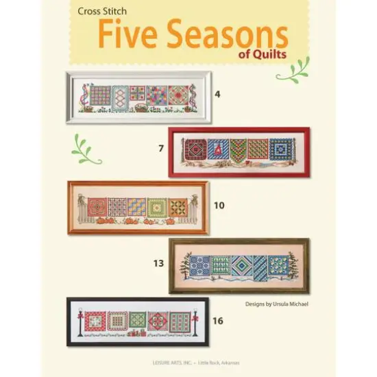 Leisure Arts&reg; Five Seasons of Quilts Book {4}