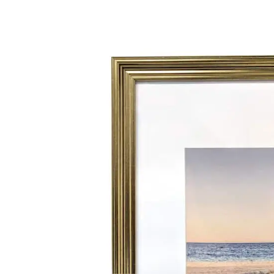 Home 8" x 10" Gold Beatrice Frame with Mat by Studio D&eacute;cor&reg; {5}