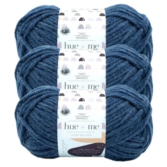 3 Pack Lion Brand&reg; Two of Wands Hue + Me Yarn Magic Hour {1}