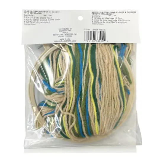 6" Snake Plant Punch Needle Kit by Loops & Threads&reg; {4}