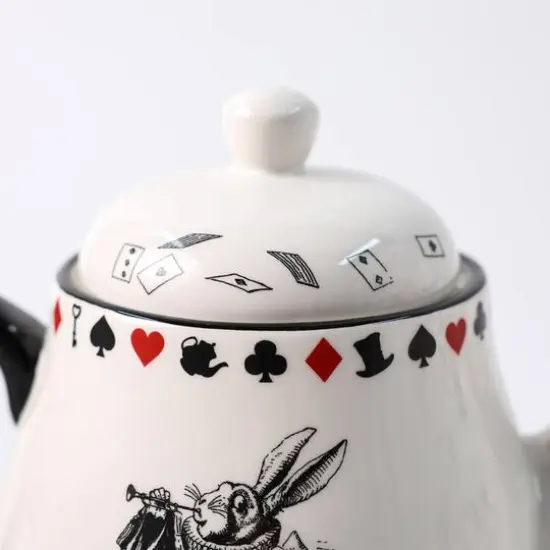 36oz. White Rabbit Ceramic Tea Pot by Ashland&reg; {3}
