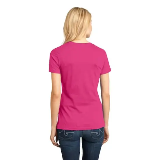 District&reg; Women's Perfect Weight&reg; Adult T-Shirt Dark Fuchsia {6}