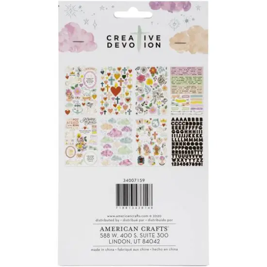 Creative Devotion Draw Near Sticker Book 8/Sheets-W/Gold Foil Accents, 418/Pkg {4}