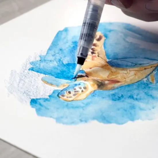 Cretacolor Turtle Marino Lightfast 6 Piece Watercolor Pencil Set {7}