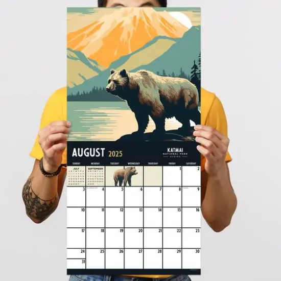 TF Publishing 2025 National Parks Art Wall Calendar {6}